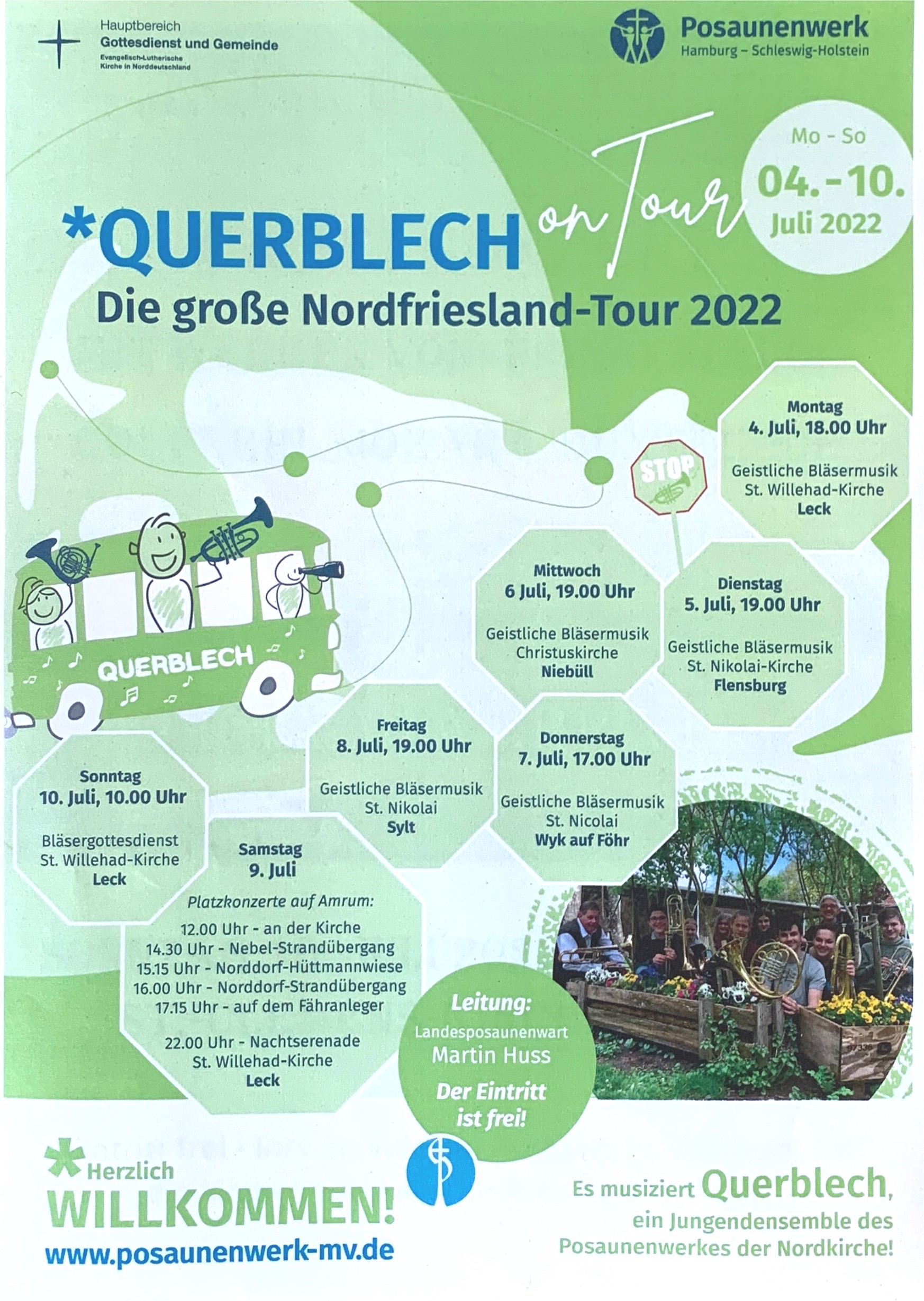 Plakat Querblech