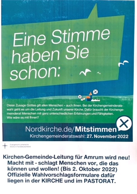 Wahlvorschlags-Aufrufplakar