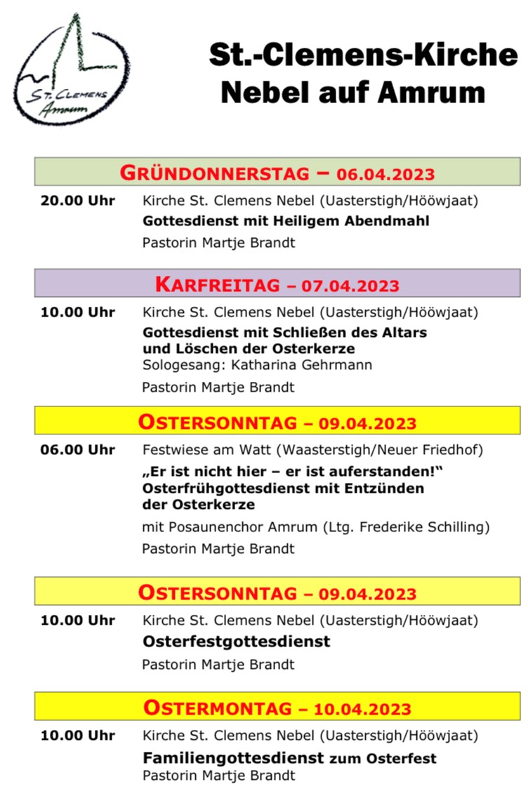 Plakat Ostern 23