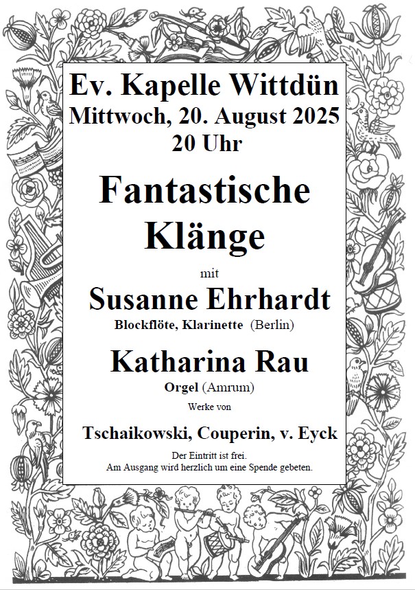 Konzertplakat 2025-08-20 Fantastische Klänge